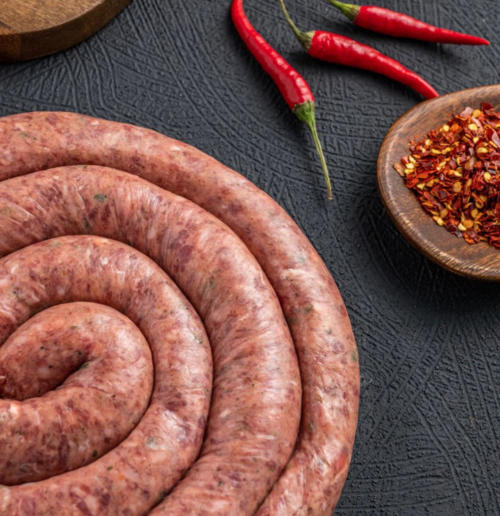Spicy Traditional Beef Boerewors